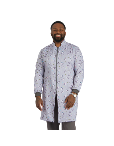 Jaleco Unissex Plus Size Tubarão