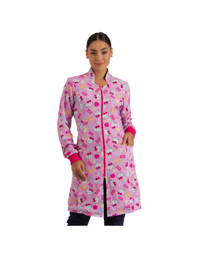 Jaleco Feminino Dupla Face Hello Kitty Jelly
