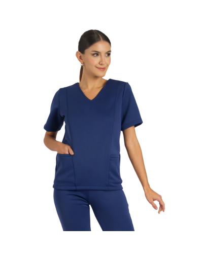 Pijama Cirúrgico Feminino Newprene Azul Marinho