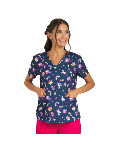 Blusa Scrub Feminina Mundo Encantado