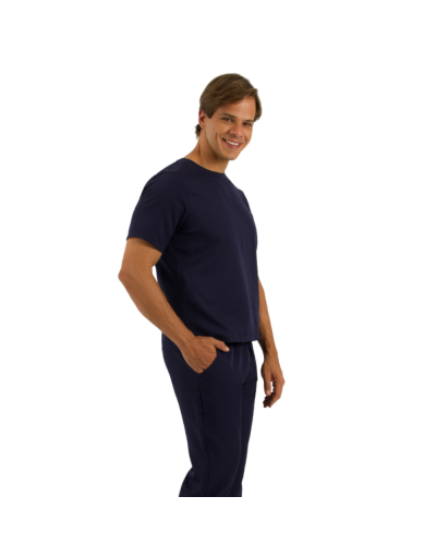 Pijama Cirúrgico Masculino Versatile Azul Marinho