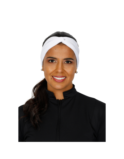 Faixa de Cabelo Branca