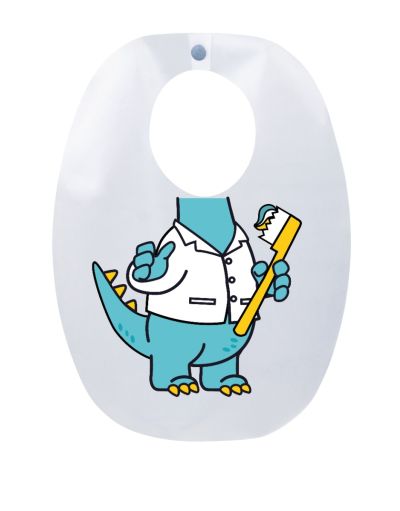 Babador Infantil Dinossauro