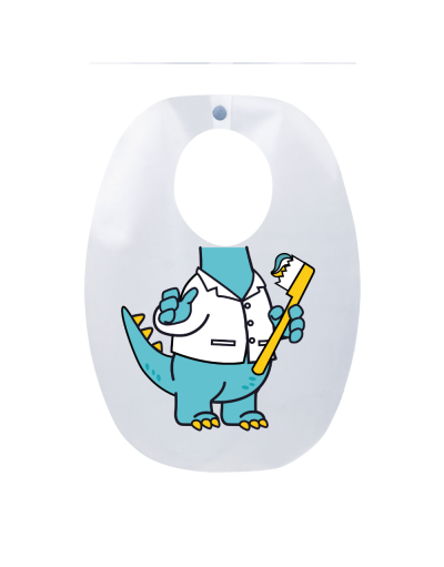Babador Infantil Dinossauro
