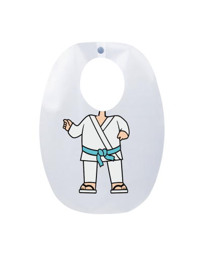 Babador Infantil Judô