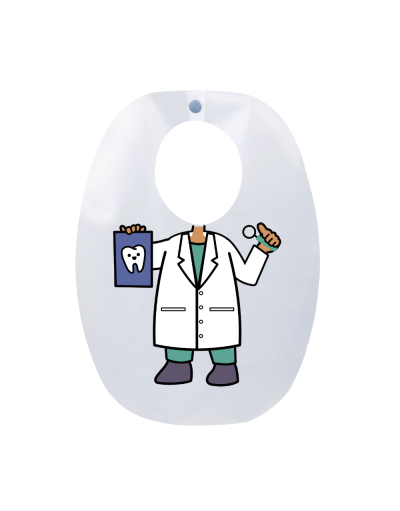 Babador Infantil Mini Dentista