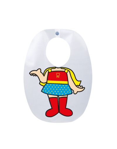 Babador Infantil Super Heroína
