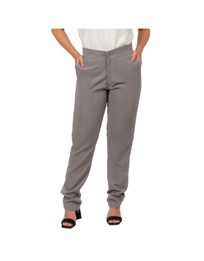 Calça Feminina Social Botocenter Cinza