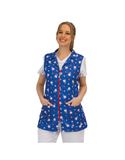 Colete Feminino Hello Kitty Blue