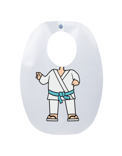 Babador Infantil Judô
