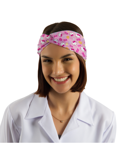 Faixa Turbante 2 em 1 Hello Kitty Jelly