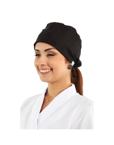 Gorro Gabardine Preto