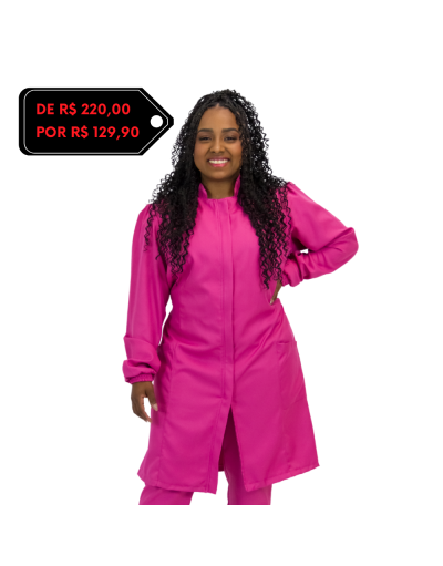 Jaleco Feminino FunColors Rosa
