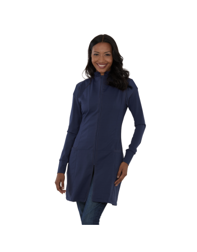 Jaleco Feminino Powerflex Azul Marinho