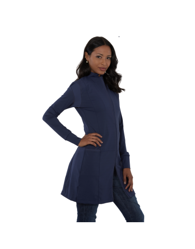 Jaleco Feminino Powerflex Azul Marinho