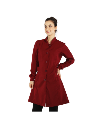 Jaleco Feminino Unik Bordô