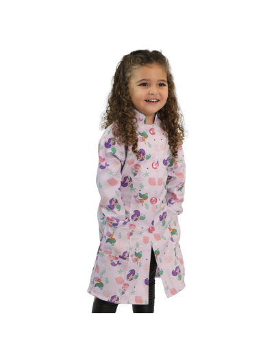Jaleco Infantil Sereia