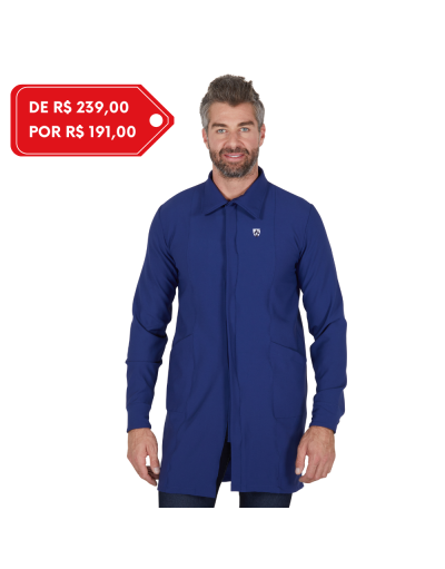 Jaleco Masculino Polo Mr. Kitsch Azul Marinho