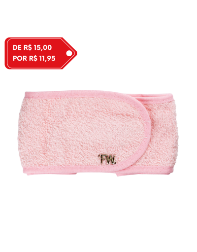Faixa Skincare Rosa