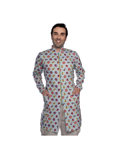 Jaleco Unissex Estampado Tio Paulo